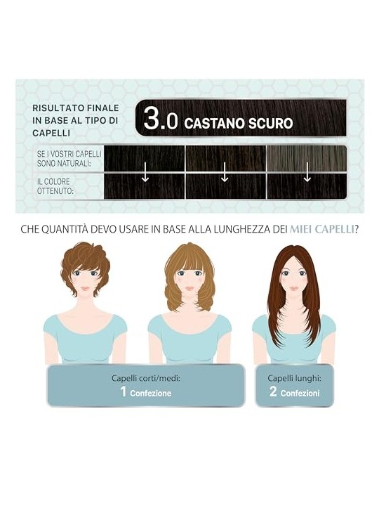 Clear Institute COLOUR CLINUANCE cabellos delicados 30castao oscuro 1 unit donna