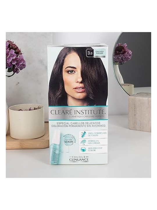 Clear Institute COLOUR CLINUANCE cabellos delicados 30castao oscuro 1 unit donna