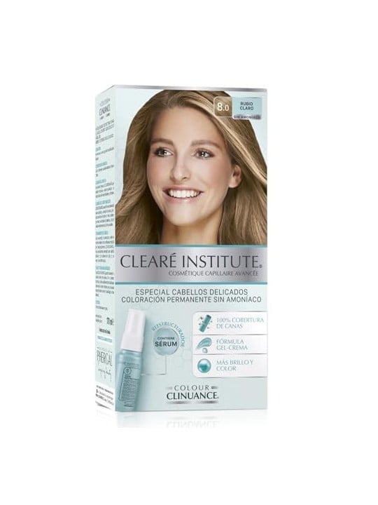 Clear Institute COLOUR CLINUANCE cabellos delicados 80rubio claro 1 unit donna