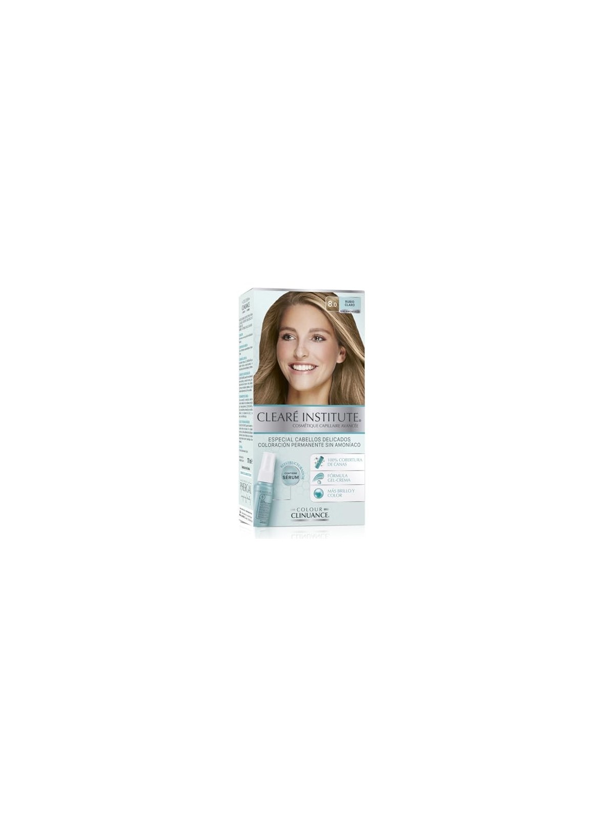 Clear Institute COLOUR CLINUANCE cabellos delicados 80rubio claro 1 unit donna