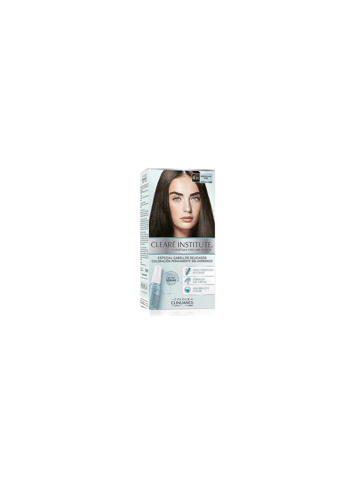 Clear Institute COLOUR CLINUANCE cabellos delicados 401chocolate frio 1 unit donna