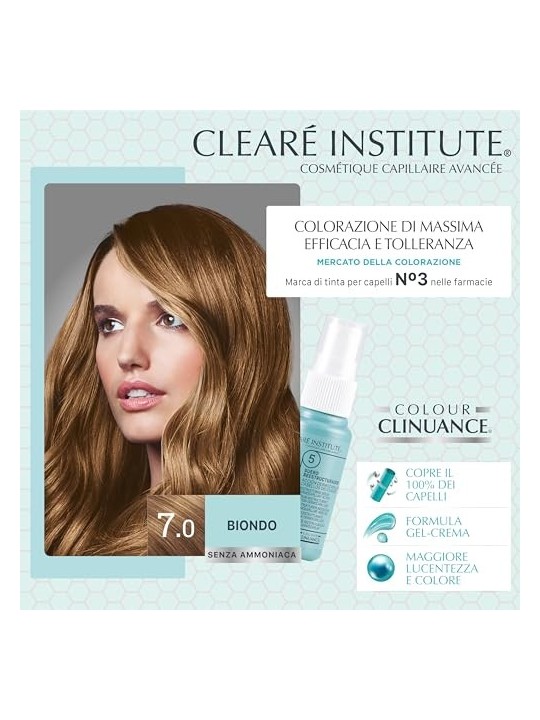 Clear Institute COLOUR CLINUANCE cabellos delicados 70rubio 1 unit donna