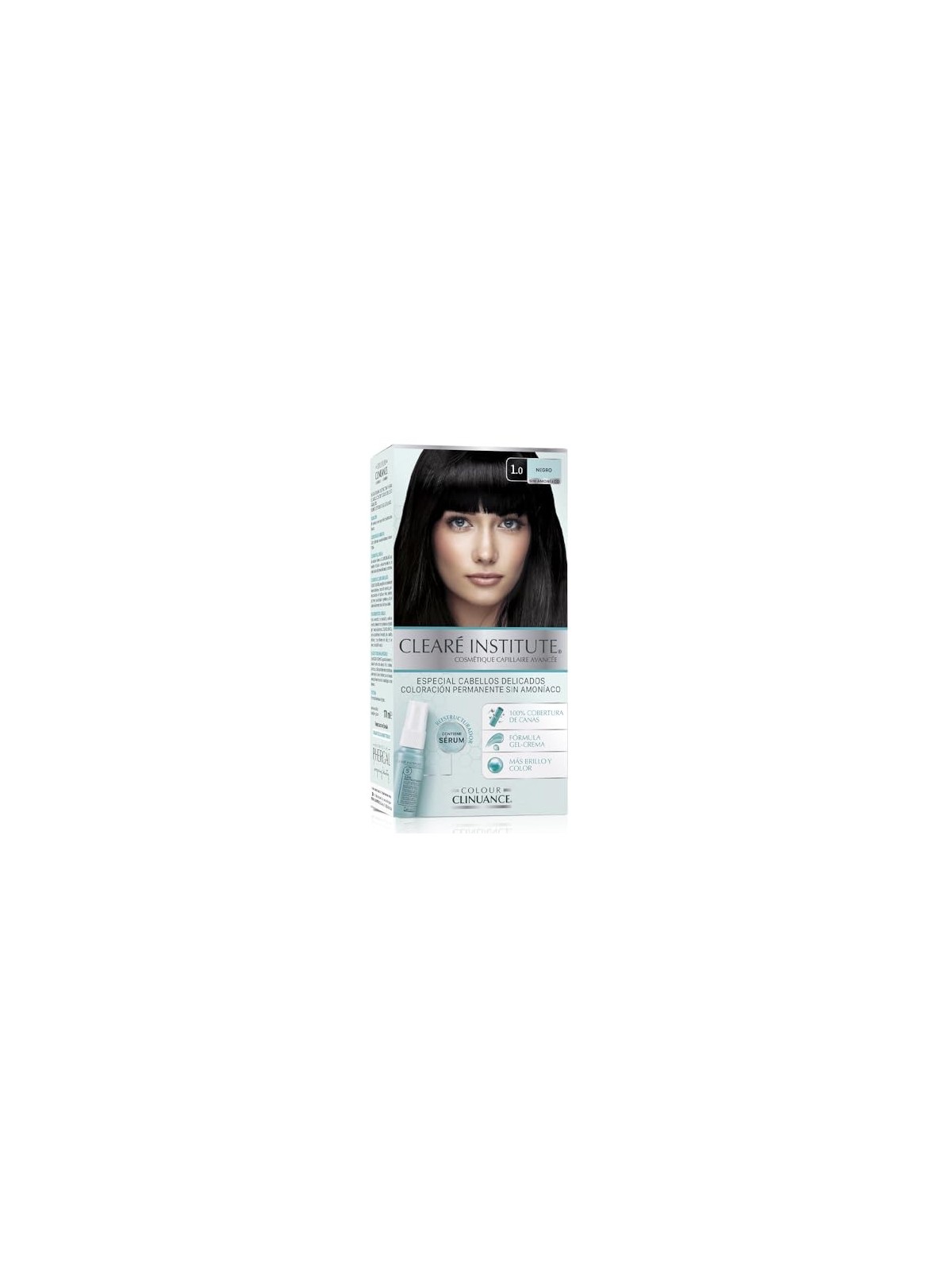 Clear Institute COLOUR CLINUANCE cabellos delicados 10negro 1 unit donna