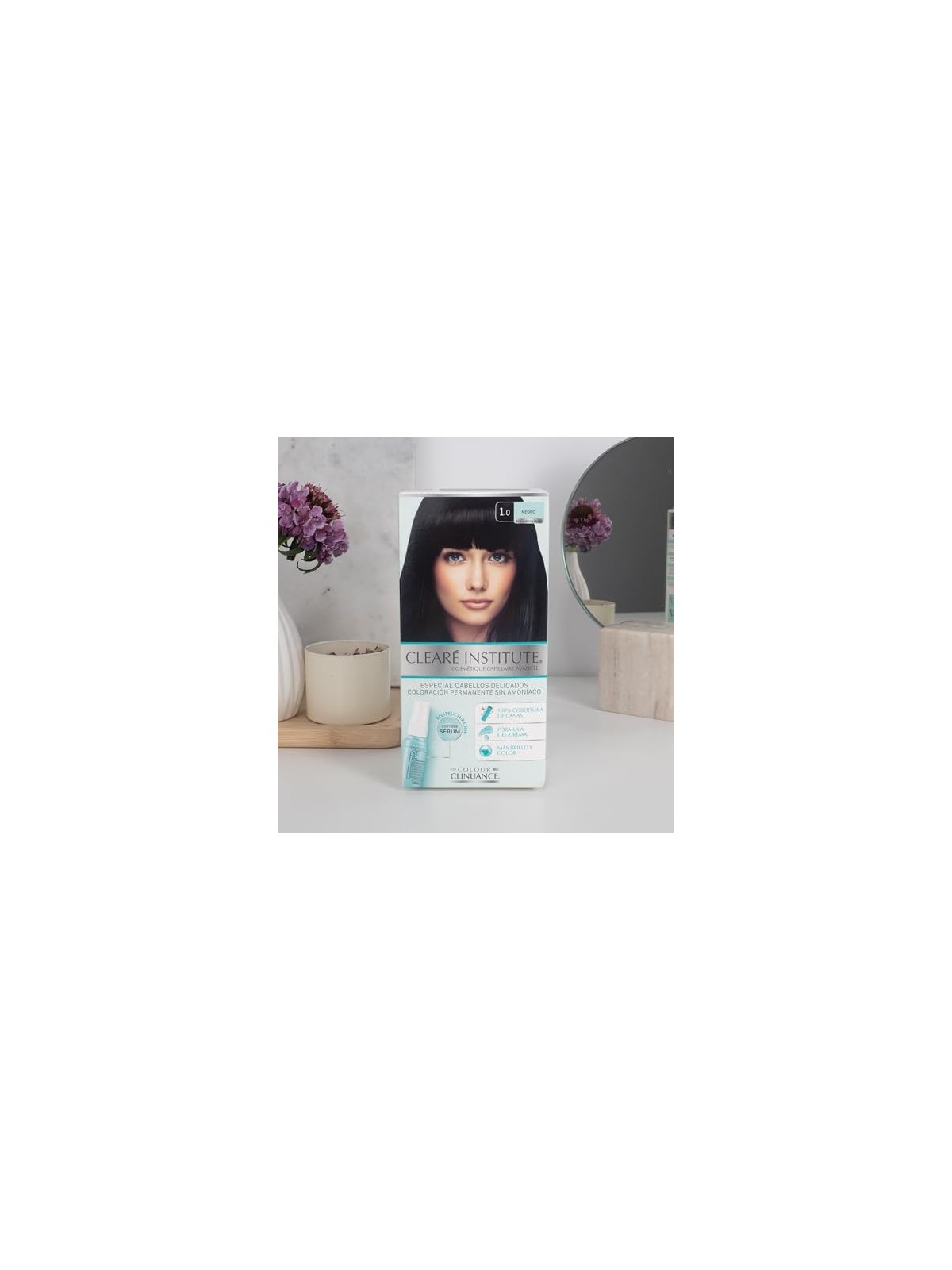 Clear Institute COLOUR CLINUANCE cabellos delicados 10negro 1 unit donna