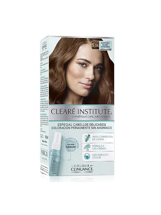 Clear Institute COLOUR CLINUANCE 5.34 Castano chiaro luminoso