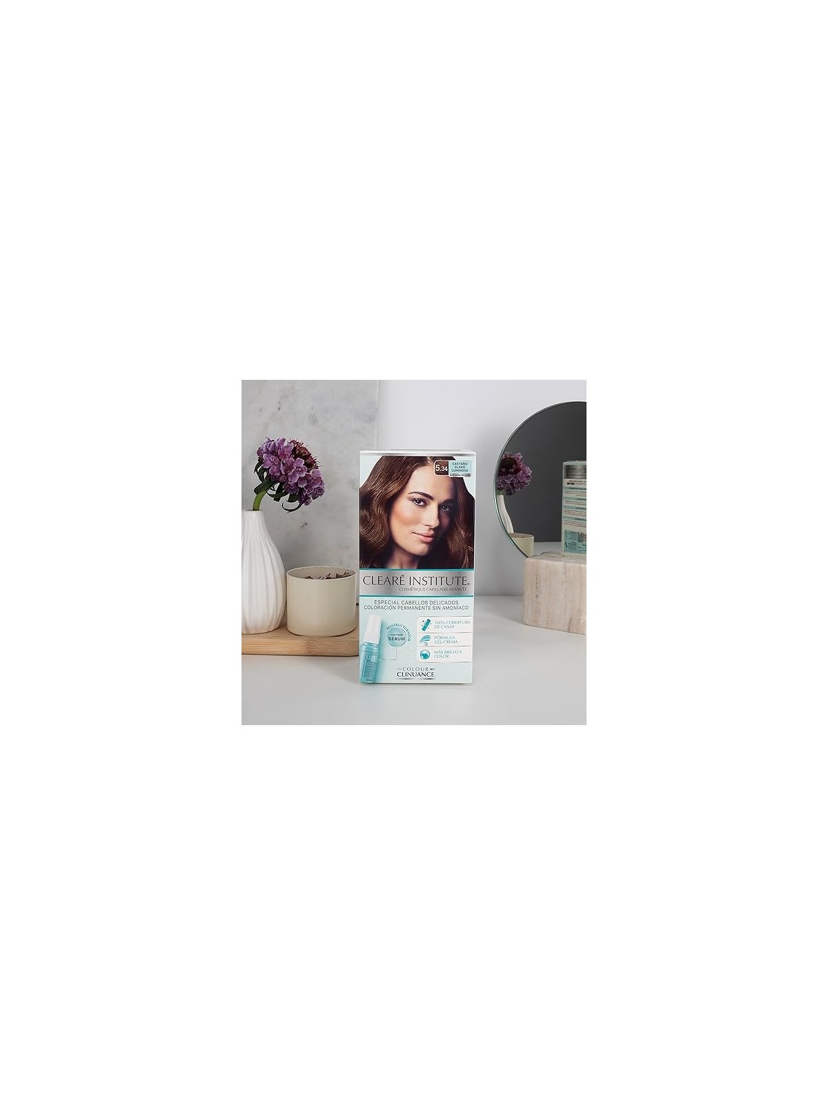 Clear Institute COLOUR CLINUANCE 5.34 Castano chiaro luminoso