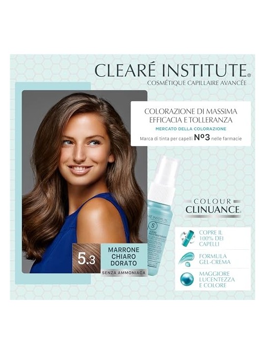 Clear Institute COLOUR CLINUANCE - Castano chiaro dorato