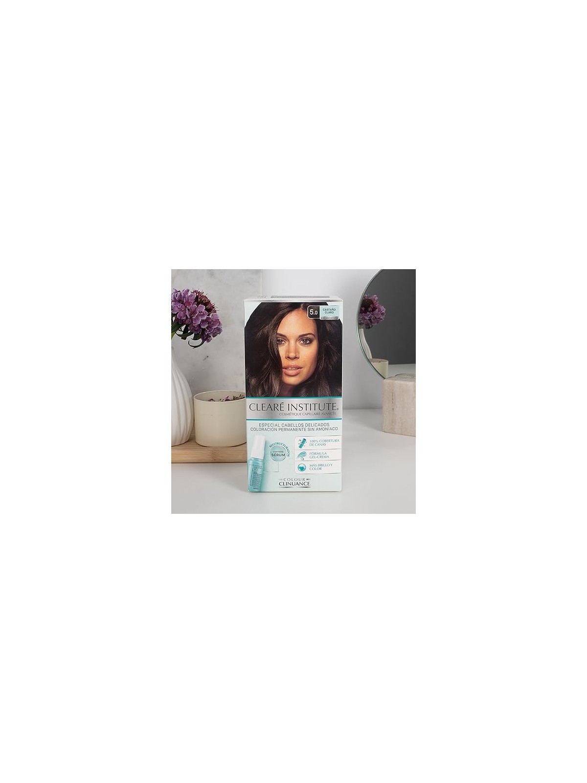 Clear Institute COLOUR CLINUANCE cabellos delicados 50castao claro 1 unit donna