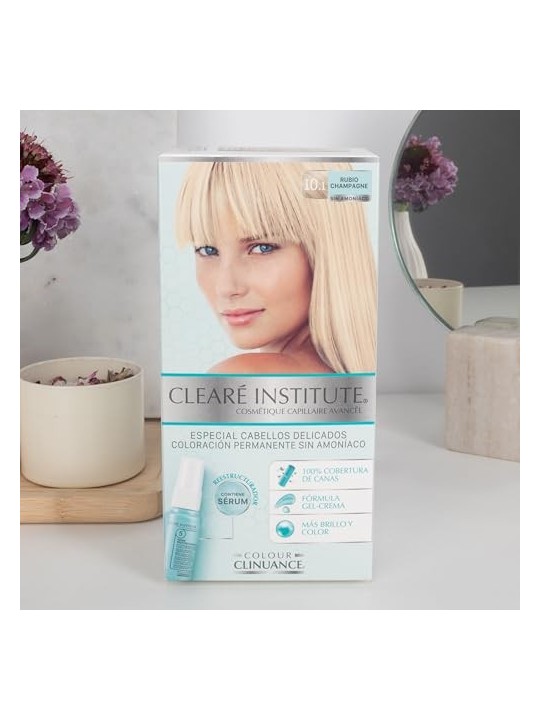 Clear Institute COLOUR CLINUANCE cabellos delicados 101rubio champagne 1 unit donna