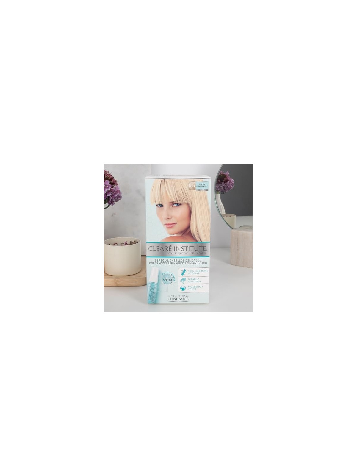 Clear Institute COLOUR CLINUANCE cabellos delicados 101rubio champagne 1 unit donna