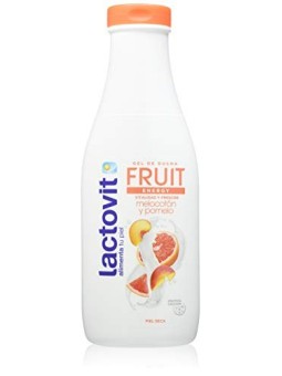 Lactovit Energy Shower Gel Pesca e Pompelmo Gel Doccia alla Frutta donna 500ml