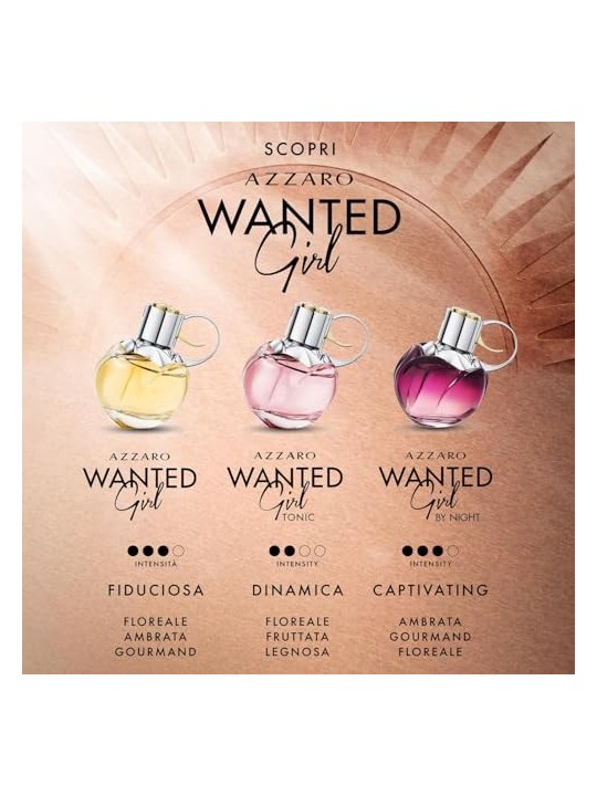 Azzaro WANTED GIRL eau de parfum spray 50ml