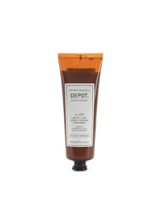 Maschera Crema Depot 200 No. 207 con Kaolin per Cuoio Capelluto