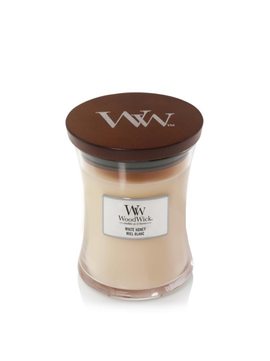 Candela Profumata Vaso Miele Bianco 275g
