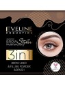 Brow Multifunzione 3 in 1 cipria riempitiva 01 Marrone medio
