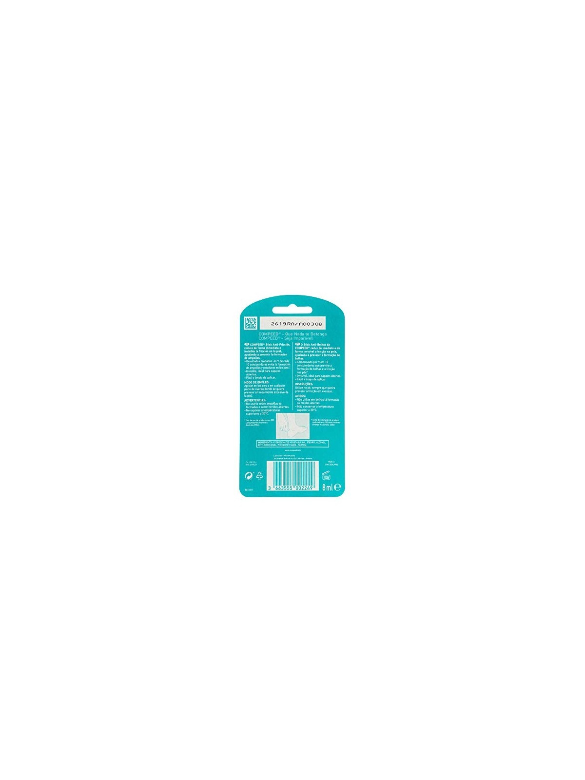 Compeed Stick AntiAttrito 8ml Unisex