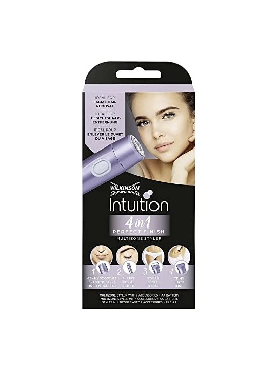 Wilkinson Sword Intuition Perfect Finish Rifinitore universale da donna 4in1 donna