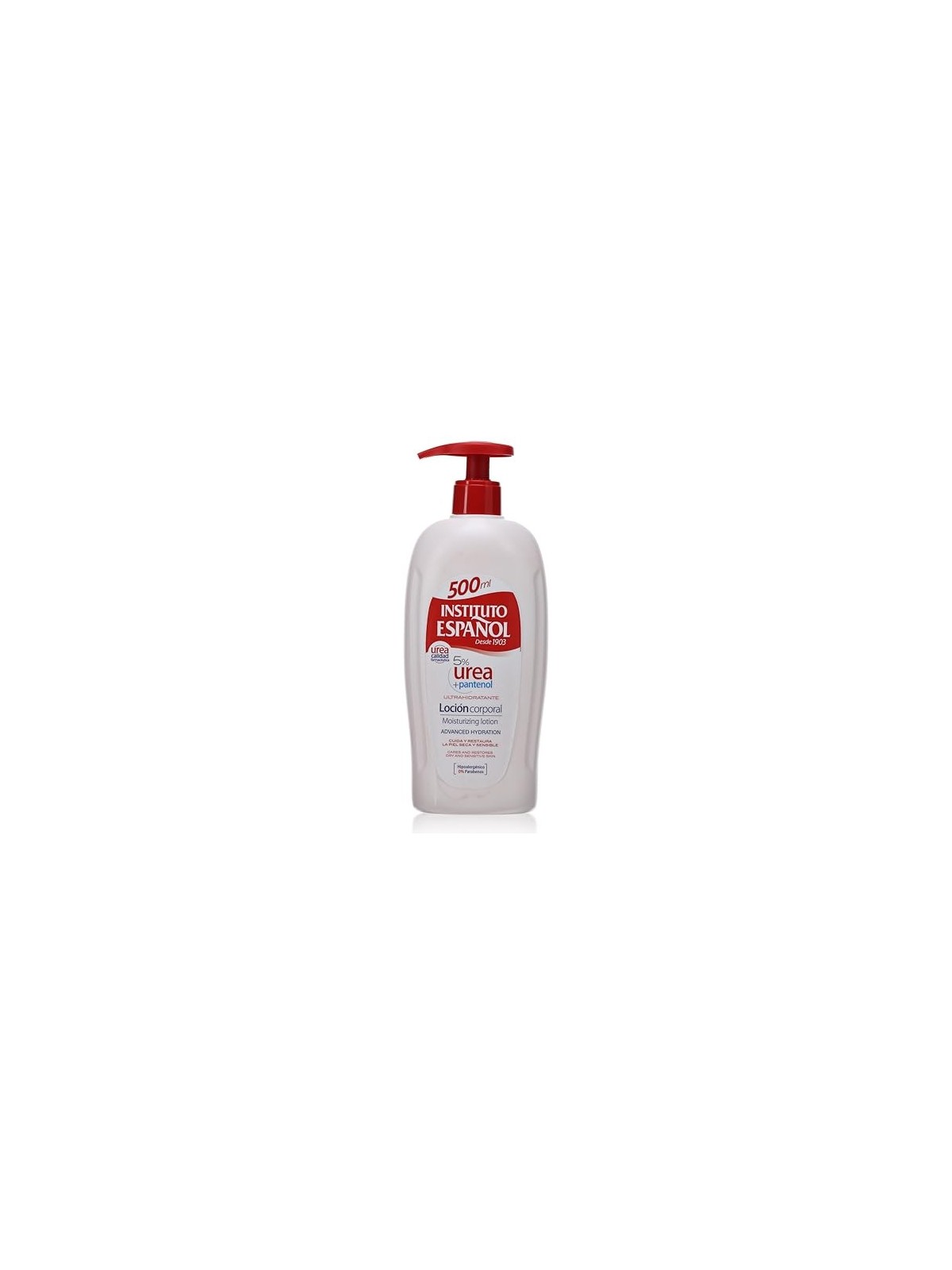 Lociï¿½ï¿½n corpo Urea  Pantenolo 500ml