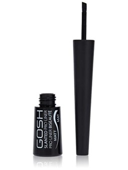 Eyeliner Gosh Slanted Pro Liner donna 3ml 002 Nero Opaco
