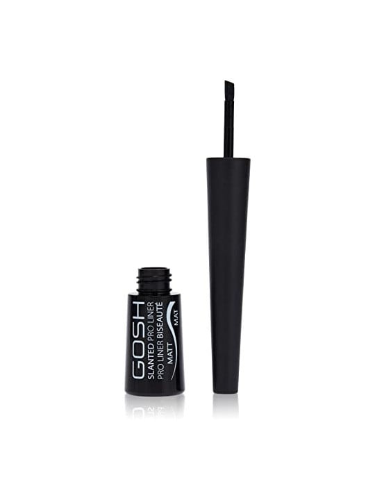 Eyeliner Gosh Slanted Pro Liner donna 3ml 002 Nero Opaco