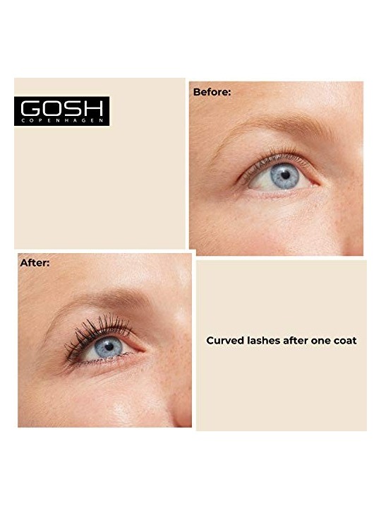 Gosh Catchy Eyes Waterproof Mascara donna 8ml Numero 001 Black
