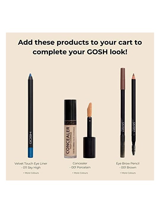 Gosh Catchy Eyes Waterproof Mascara donna 8ml Numero 001 Black