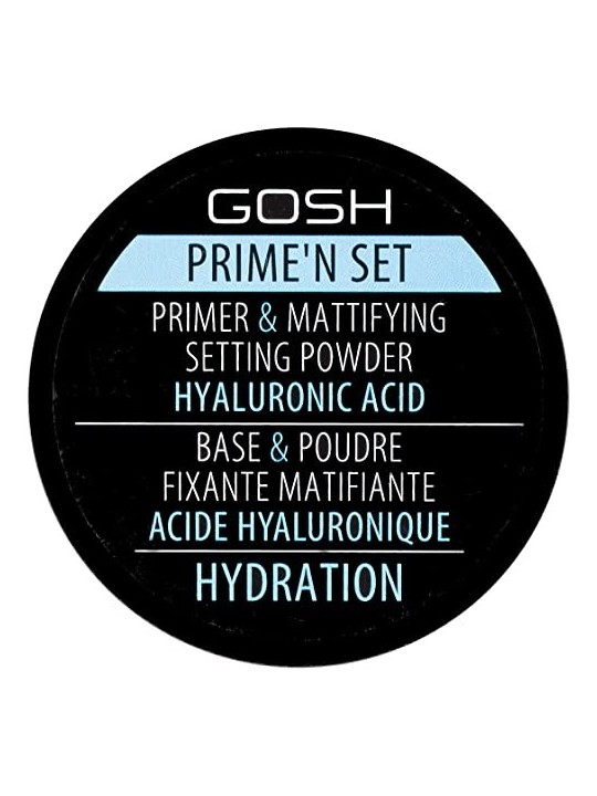 Prime'n Set Primer & Cipria Opacizzante Gosh Velvet Touch 7g - Idratazione