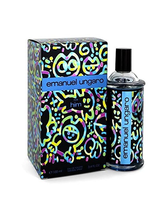 Emanuel Ungaro Ungaro for Him eau de toilette uomo 100ml Emanuel Ungaro www.essenzetotalstyle.com 
