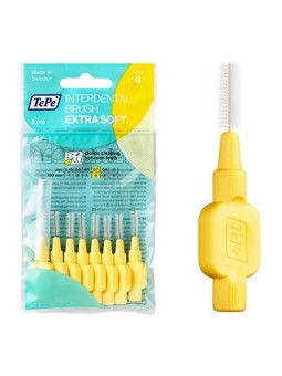 Spazzolini interdentali Extra Soft 0,7 mm 8 pz Giallo