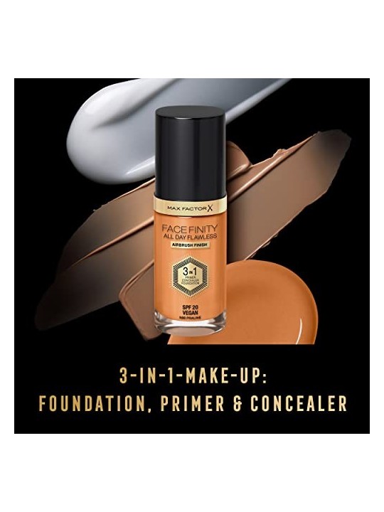 Max Factor All Day Flawless Facefinity 3 in 1 Makeup 30ml 64C Rose Gold