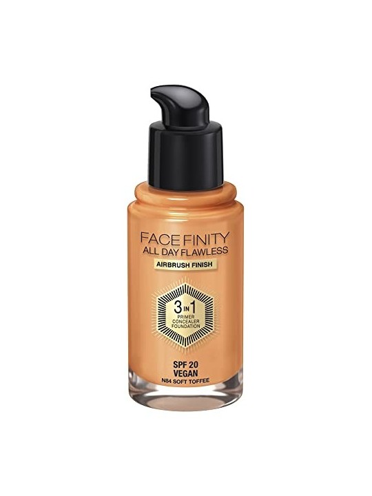 Fondotinta Max Factor FACEFINITY All Day Flawless 3 In 1 N84 Soft Toffee
