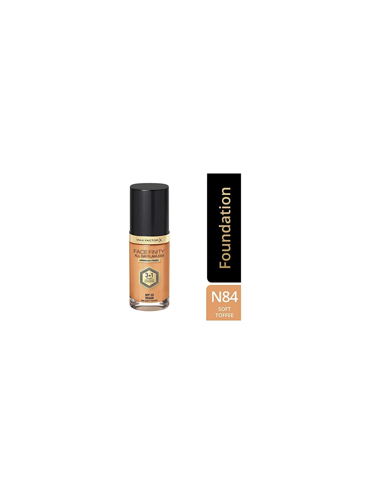 Fondotinta Max Factor FACEFINITY All Day Flawless 3 In 1 N84 Soft Toffee