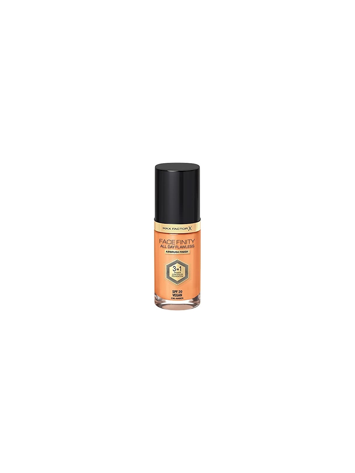 Max Factor FACEFINITY ALL DAY FLAWLESS 3 IN 1 fondotinta 90 amber
