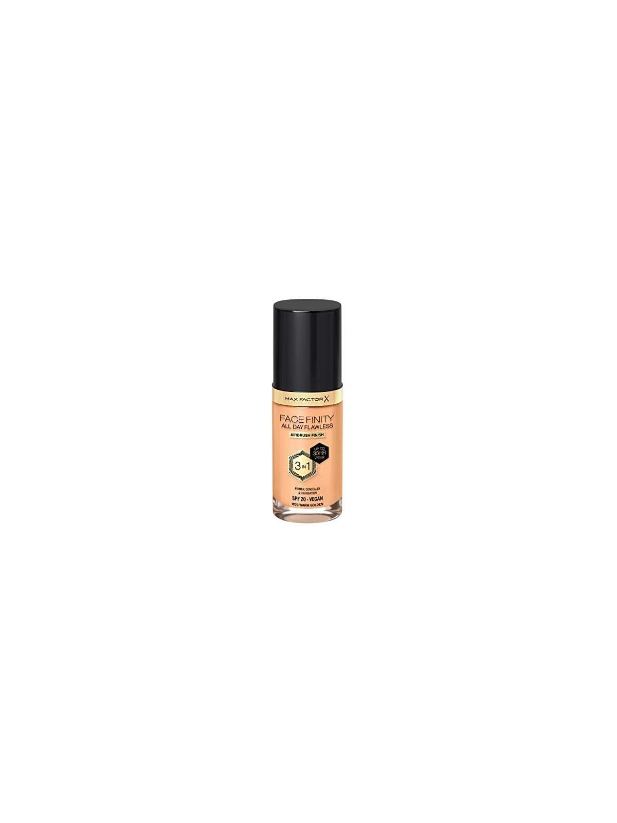 Max Factor All Day Flawless Facefinity 3 in 1 W76 Warm Golden