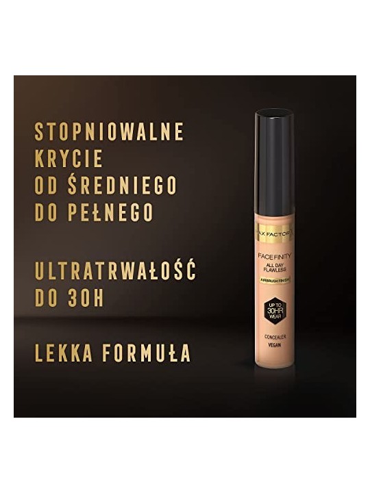Max Factor Facefinity All Day Flawless Airbrush Finish Concealer 30H Correttore 78 ml donna 30