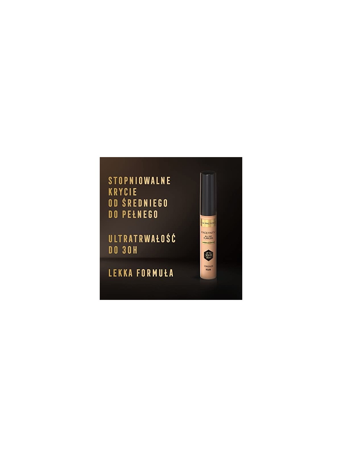 Max Factor Facefinity All Day Flawless Airbrush Finish Concealer 30H Correttore 78 ml donna 30