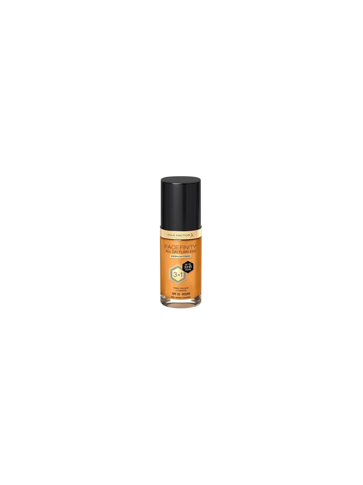 Max Factor FACEFINITY ALL DAY FLAWLESS 3 IN 1 fondotinta 87 warm caramel