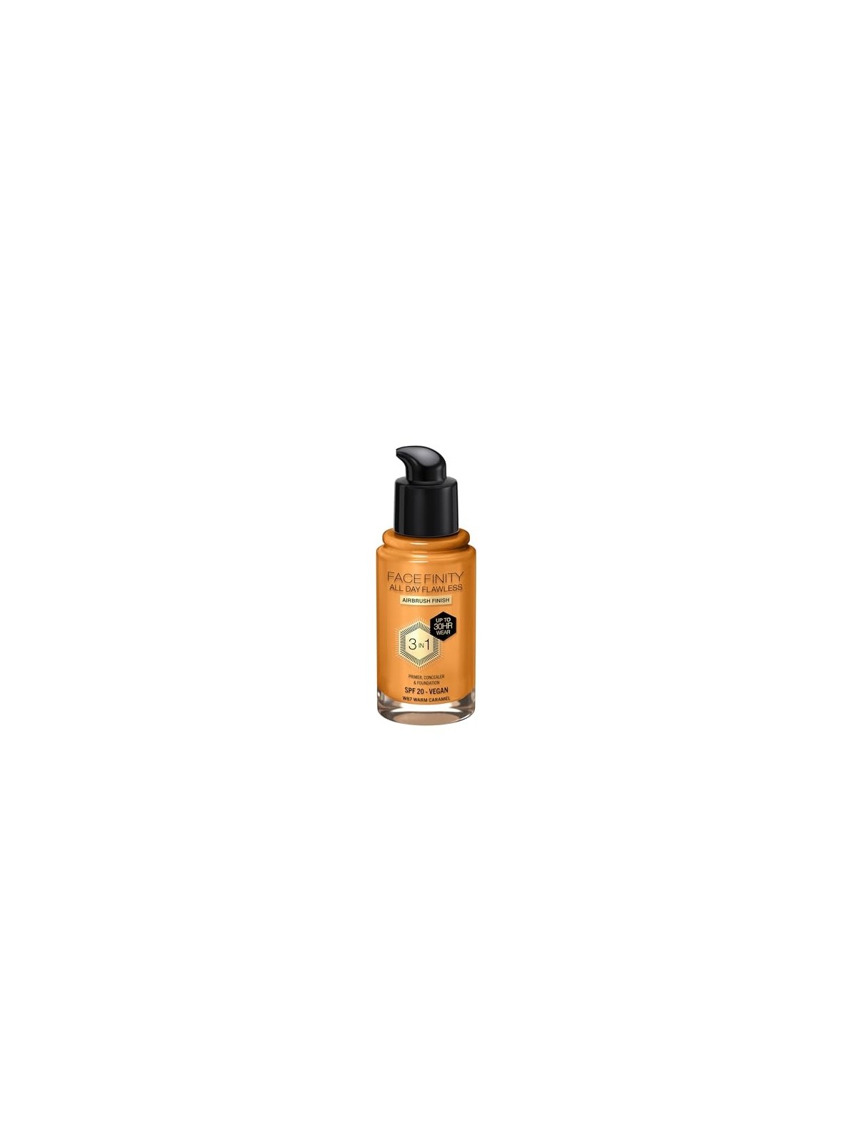 Max Factor FACEFINITY ALL DAY FLAWLESS 3 IN 1 fondotinta 87 warm caramel