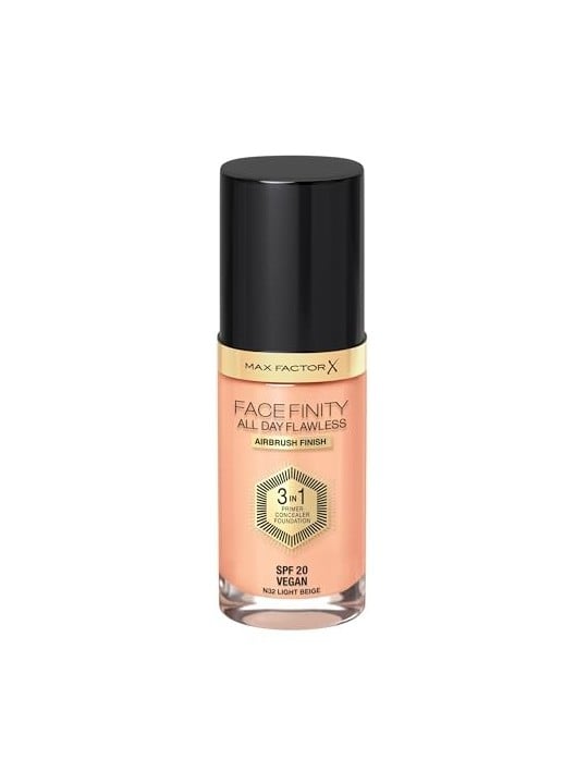 Max Factor FACEFINITY 3IN1 Primer, Concealer & Foundation 32-light beige 30ml