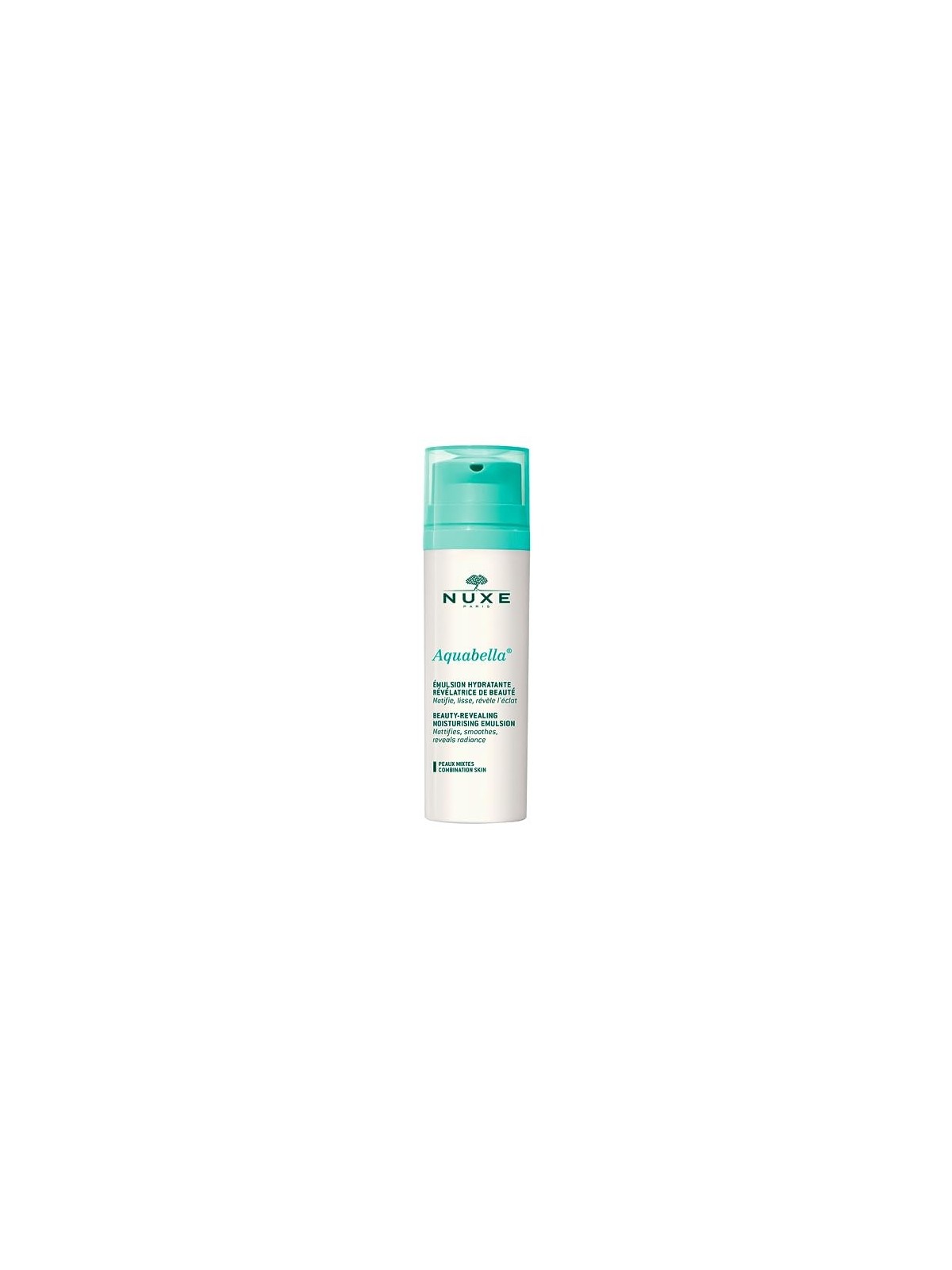 Nuxe Aquabella Beauty-Revealing Moisturising Emulsion Pump unisex 50ml Combination Skin