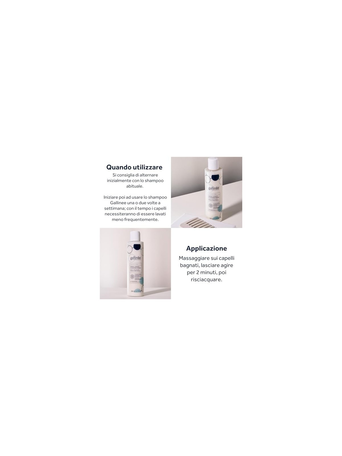 Crema Detergente Lenitiva Prebiotica Cuoio Capelluto Sensibile 200ml unisex