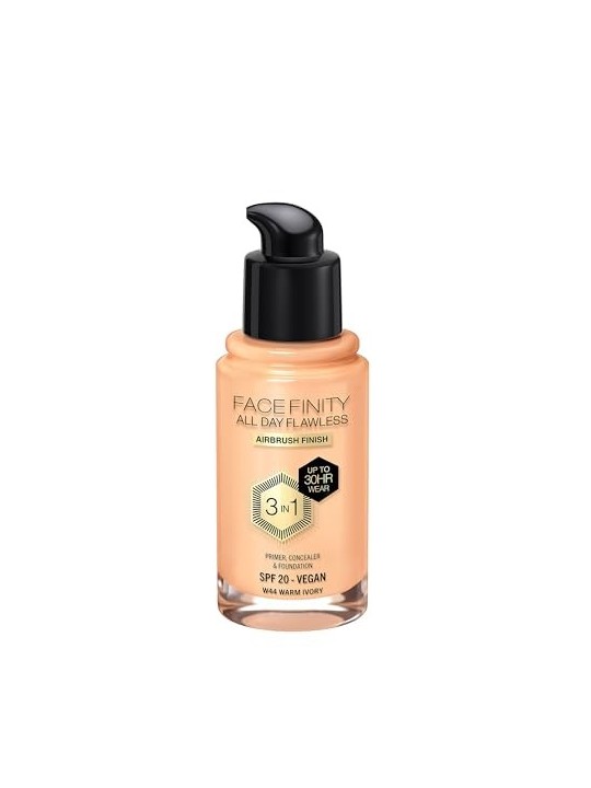 Max Factor FACEFINITY 3IN1 primer correttore e fondotinta 44 donna