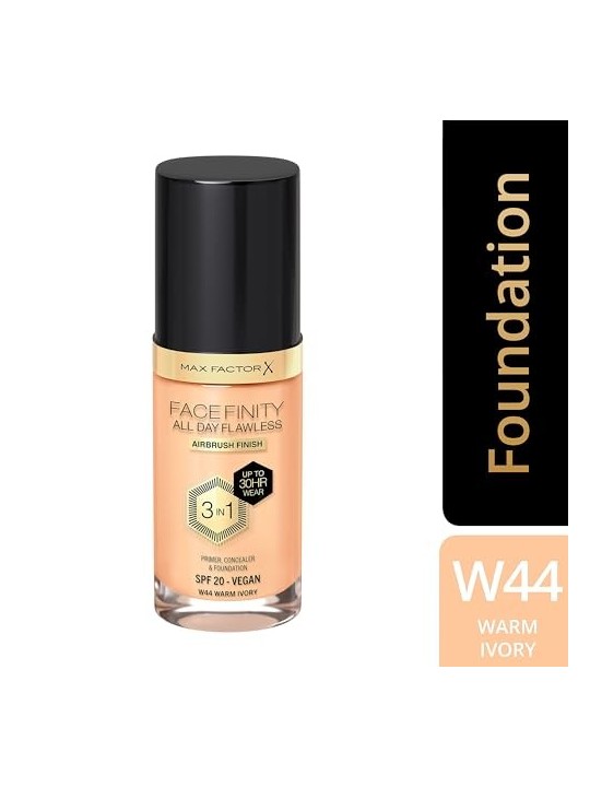 Max Factor FACEFINITY 3IN1 primer correttore e fondotinta 44 donna