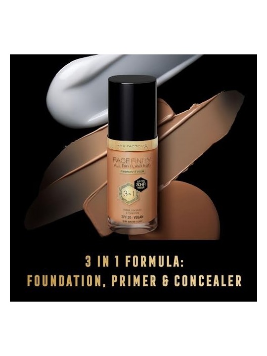 Max Factor FACEFINITY 3IN1 primer correttore e fondotinta 44 donna