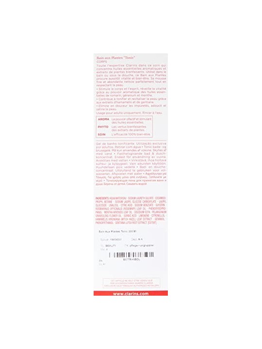 Clarins BAGNO DI PIANTE tonico 200ml donna