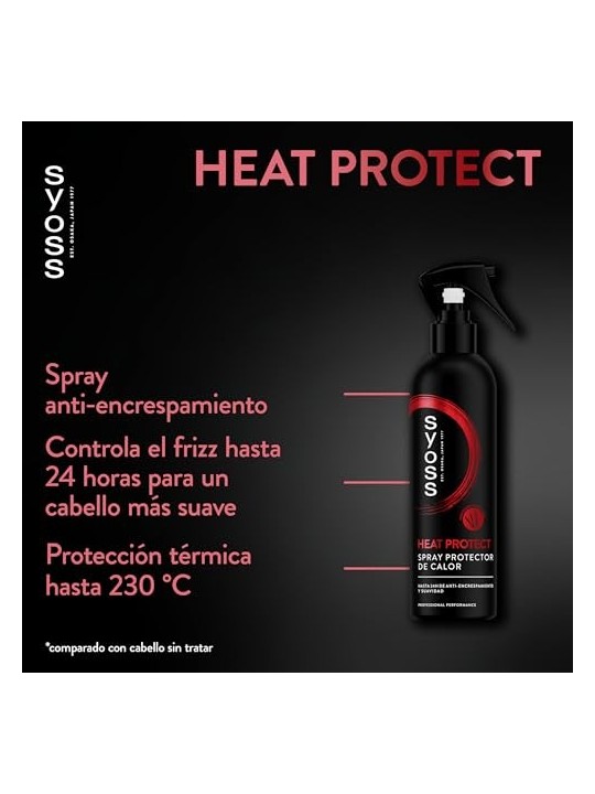 Syoss HEAT PROTECT Protettore di Calore 250ml per Donne