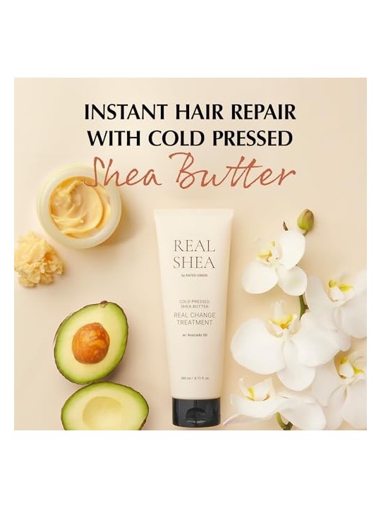 Rated Green REAL SHEA real change treatment 240ml women