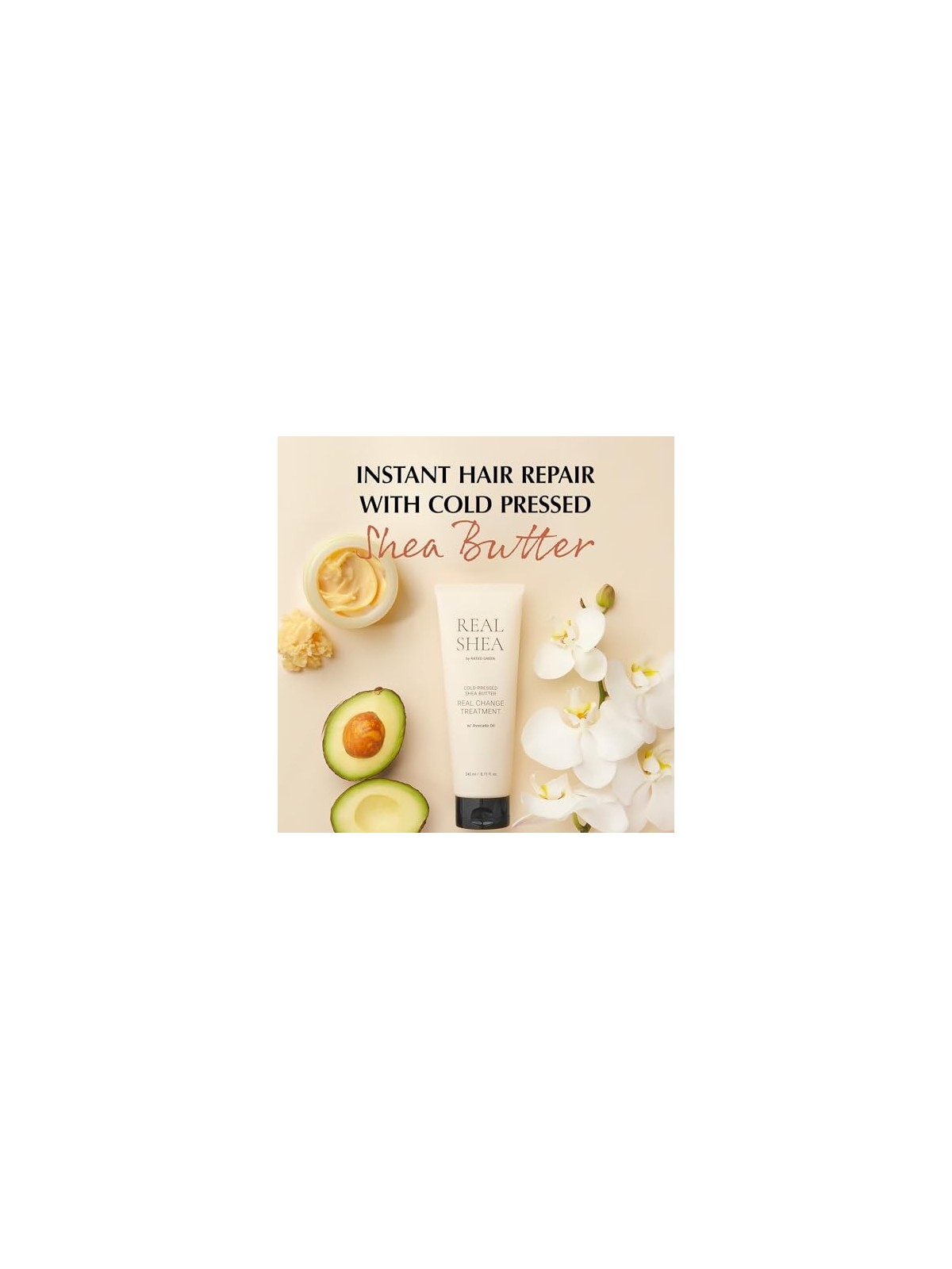 Rated Green REAL SHEA real change treatment 240ml women