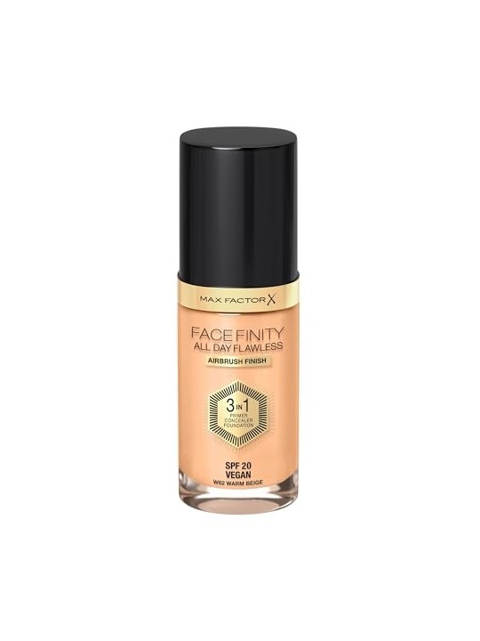Max Factor All Day Flawless Facefinity 3 in 1 W62 Warm Beige