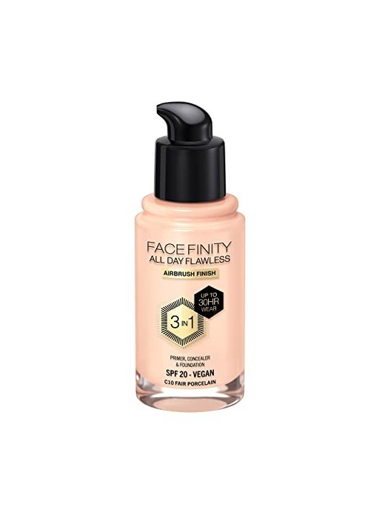 Max Factor FACEFINITY ALL DAY FLAWLESS 3 IN 1 C10 Porcellana Chiara 30ml